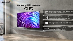 Đánh giá chi tiết chất lượng hình ảnh và âm thanh trên Smart Tivi Samsung OLED 77 inch QA77S95CAKXXV