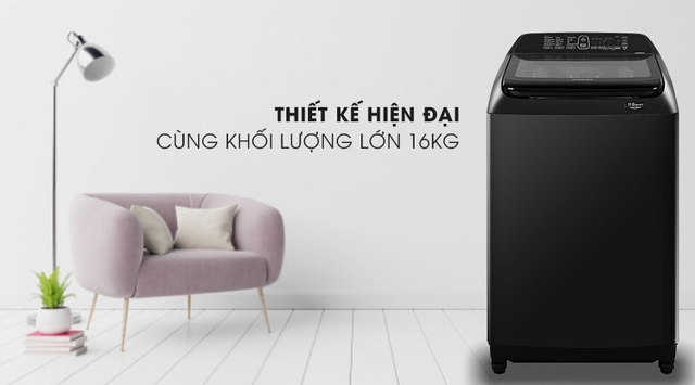 Máy giặt samsung lồng đứng WA12CG5745BV/SV- Lựa chọn hàng đầu cho gia đình đông người