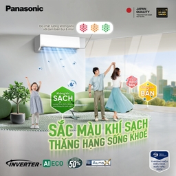 Điều hòa Panasonic 1 chiều CS-XU24BKH-8 &#8211; Lựa chọn lý tưởng cho người lớn tuổi
