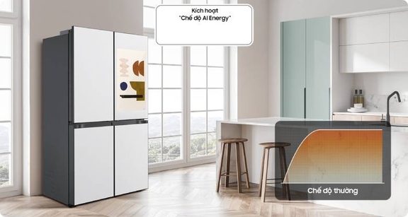 Vì sao tủ lạnh Samsung RF59CB66F8S/SV 4 cánh được nhiều người lựa chọn?