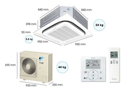 Tối ưu hiệu quả làm lạnh với điều hòa âm trần 24000btu Daikin FCFC71DVM/RZFC71DVM