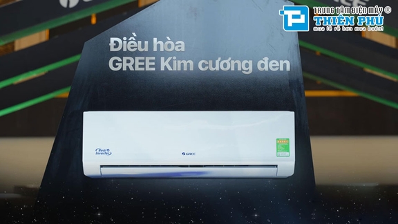 Dàn tản nhiệt kim cương đen trên điều hòa Gree BD12CN 12000 1 chiều có thực sự bền?