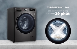 Máy giặt LG 10Kg FV1410S4B thông minh, chuẩn mực mới cho gia đình Việt