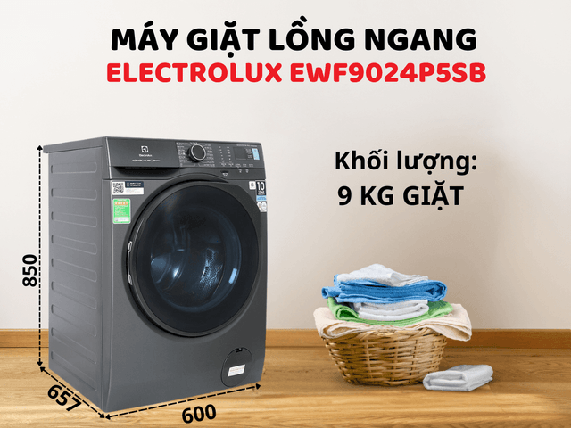 TOP máy giặt Electrolux 9kg bán chạy nhất 2025 – Vòng lựa chọn hoàn hảo cho gia đình