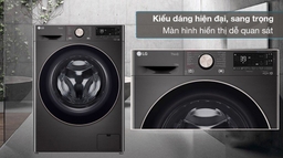 Máy giặt LG 12Kg FV1412S3B giải pháp giặt giũ hoàn hảo cho gia đình lớn