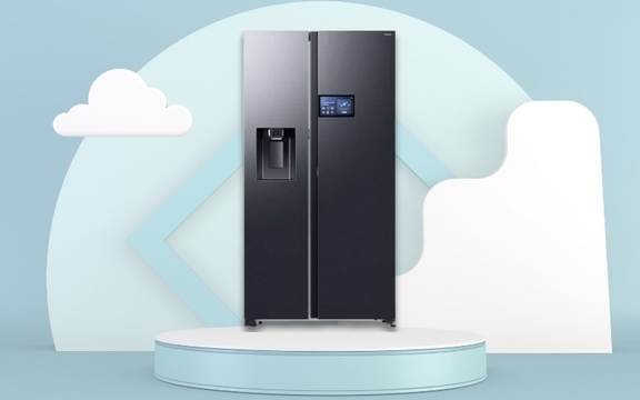Đáng đồng tiên khi mua tủ lạnh Samsung RS90F65D2FSV Side By Side