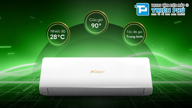 2025 nhất định phải mua điều hòa Casper 9000btu inverter XC-09IU38