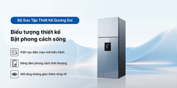 Tủ lạnh Aqua inverter AQR-T390FA(WGM) lựa chọn tối ưu cho không gian sống hiện đại