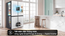 Hé lộ điều ít ai biết về tủ lạnh Samsung 4 cánh RF65DB990012SV