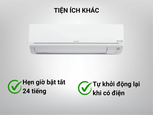 Những giá trị mà điều hòa Mitsubishi MSZ-HT25VF mang lại