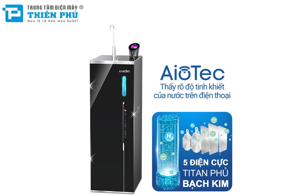 Máy Lọc Nước Karofi Hydro-ion Kiềm 13 Lõi S68 PRO