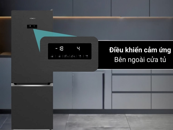 Tủ lạnh Hitachi HRBN6340DUVN 2 cánh bền bỉ và hiệu quả sử dụng tốt