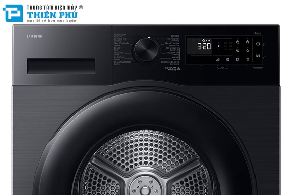 Máy Sấy Quần Áo Samsung Heatpump 9Kg DV90CGC2A0AB/SV
