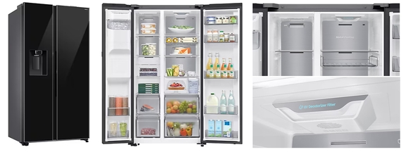 Tủ lạnh Samsung RS80F65J2BSV 2 cánh nhiều tính năng nổi bật và đáng sở hữu