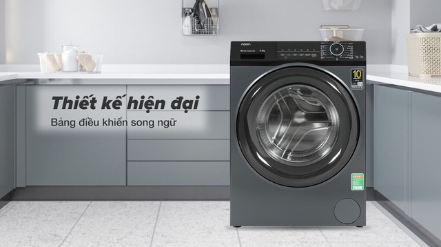 Máy giặt Aqua inverter AQD-A852J.BK lựa chọn thông minh cho mọi gia đình hiện đại