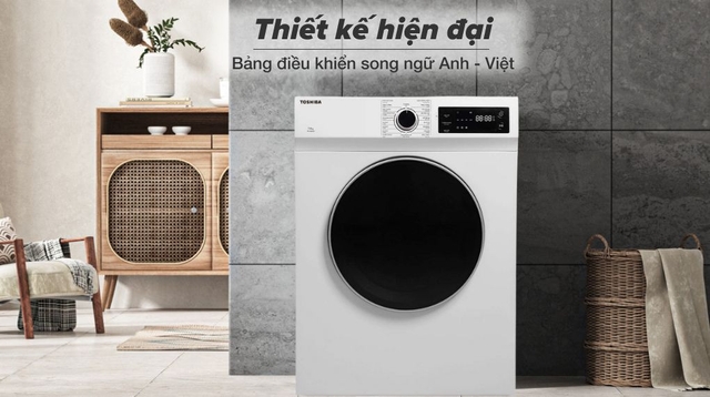 Tìm hiểu đặc điểm nổi bật có trong máy sấy quần áo Toshiba TD-H80SEV(WK)