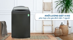 Những chiếc máy giặt LG lồng đứng được dùng phổ biến ở mọi gia đình