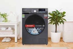 Máy Giặt Sharp Inverter 9Kg ES-FM90CB-SB đúng như lời đồng như trợ thủ đắc lực cho gia đình Việt hiện đại