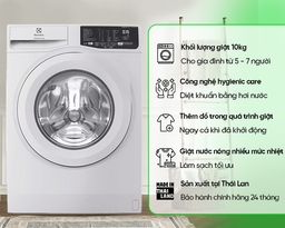 Bật mí 6 lý do máy giặt electrolux 10Kg EWF1024D3WC bán chạy cho năm 2025