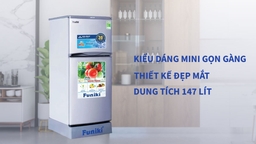 Tủ lạnh Funiki 147 lít FR-152CI.1 là Lựa chọn tiết kiệm, bền bỉ và phù hợp cho mọi gia đình Việt