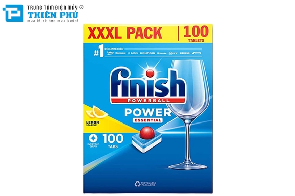 Viên Rửa Bát Finish Power Essential 100 Viên