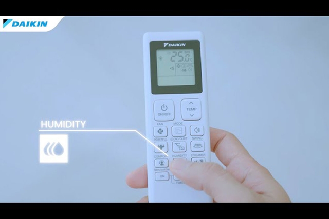 Công nghệ Humi Comfort trên điều hòa Daikin 2025 có tác dụng gì, sử dụng như thế nào?