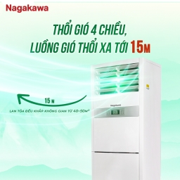 Khám phá công nghệ làm lạnh nhanh và sưởi ấm hiệu quả trên điều hòa cây Nagakawa 28000btu NP-A28R1K58