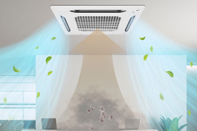 Điều hòa âm trần LG Inverter ZTNQ48GMLA0/ZUAD1, Sự kết hợp hoàn hảo giữa hiệu suất và thiết kế tinh tế