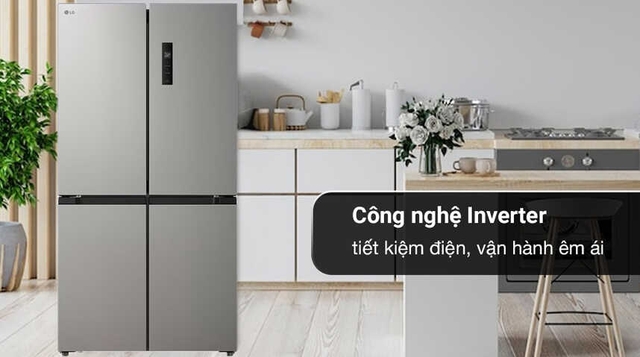 Tủ lạnh LG LFB47SVM, lý tưởng cho gia đình dưới 5 thành viên