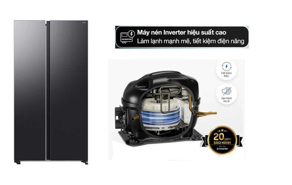 Điểm nổi bật có trong tủ lạnh Samsung RS70F65Q3FSV 2 cánh bạn cần biết