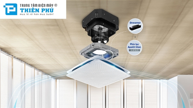 Review chi tiết thiết kế điều hòa âm trần Daikin 24000btu FCFG71AV1V/RZFC71AGV19
