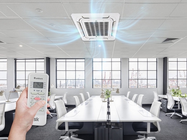 Điều hòa âm trần AUX 36000btu ALCA-C36/4DR3QAB &#8211; Giải pháp làm mát hiện đại cho không gian lớn