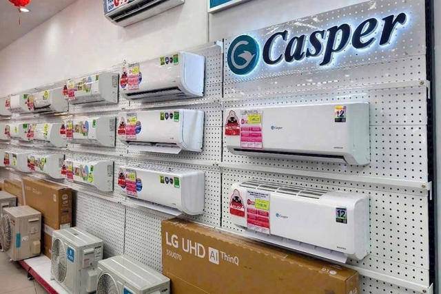 Điều hòa Casper 9000btu 1 chiều GC-09IB36 giá chỉ 5 triệu, hàng ngon giá rẻ cho người dùng