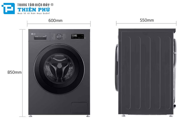 Máy Giặt Sấy LG Inverter 9Kg Sấy 5Kg FB1209D5M