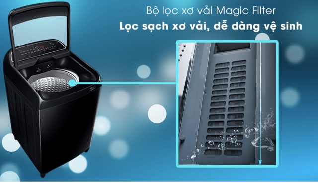 Máy giặt samsung lồng đứng 12Kg WA12CG5745BV/SV lựa chọn chuẩn cho nhà 4-6 người