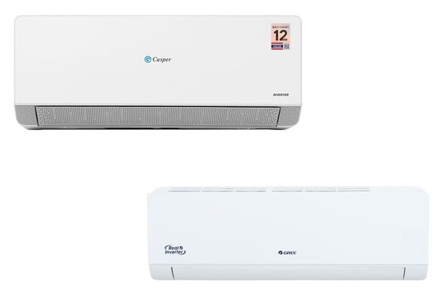 Nên chọn mua điều hòa Casper QC-09IU36A hay điều hòa Gree BD9CI sẽ tốt hơn?