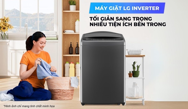 Giữa máy giặt  LG 12kg lồng đứng T2512VBTB và lồng ngang FV1412S3BA nên lựa chọn loại nào?