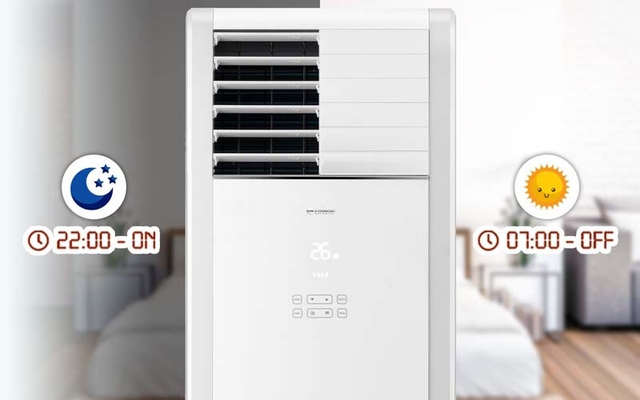 Điều hòa cây Gree 48000btu GVC48ATXL-M3NTD4A – Làm mát nhanh, không gian sống trong lành