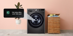 Trải nghiệm đỉnh cao giặt giũ cùng máy giặt LG cửa ngang 9Kg FV1409S4M  – Thiết kế hiện đại, chăm sóc từng sợi vải