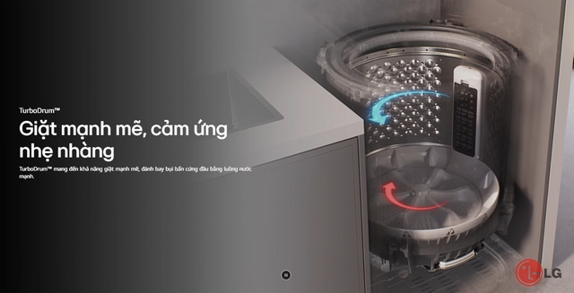 Lý do máy giặt LG lồng đứng 14Kg T2514VBTB được gia đình Việt lựa chọn nhiều
