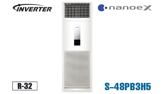 Lý do bạn nên chọn điều hòa tủ đứng Panasonic 48000btu S-48PB3H5/U-48PSB3H5 cho công trình lớn