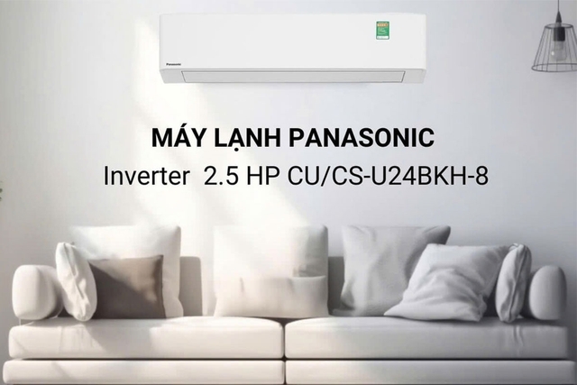 Có gì nổi bật ở điều hòa Panasonic CS-U24BKH-8? Công nghệ inverter có thật sự tiết kiệm điện?
