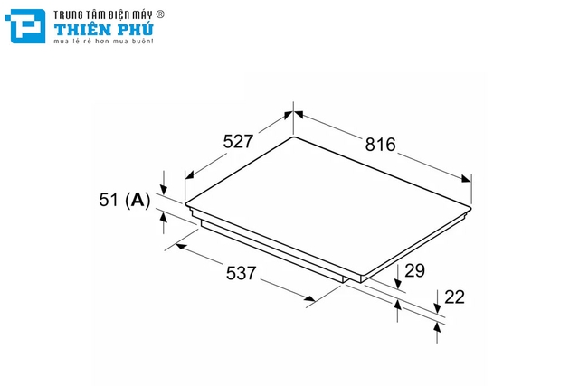 Bếp Từ Bosch PIE875HC1E 4 Vùng Nấu Series 6