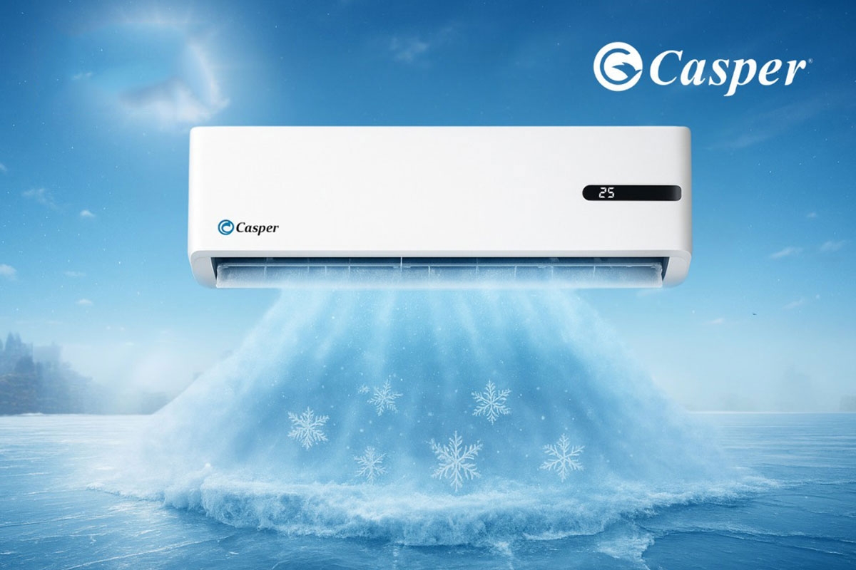 Khả năng làm lạnh siêu nhanh chỉ 30 giây của điều hòa Casper GC-12IB36 có như quảng cáo?