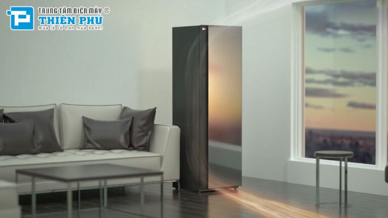 Tủ chăm sóc quần áo LG 5 móc SC5GMR80H giúp quần áo luôn như mới