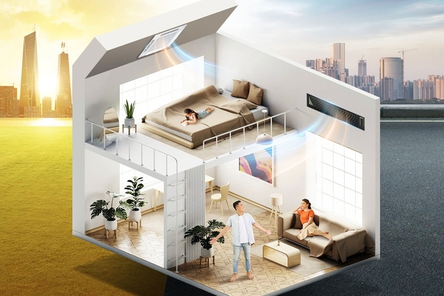 Điều hòa Multi Panasonic CU-4U28YBZ, Sư kết hợp hiệu suất và công nghệ lọc khí thông minh