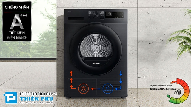 Có nên mua máy sấy quần áo Samsung heatpump 9Kg DV90CGC2A0AB/SV không?