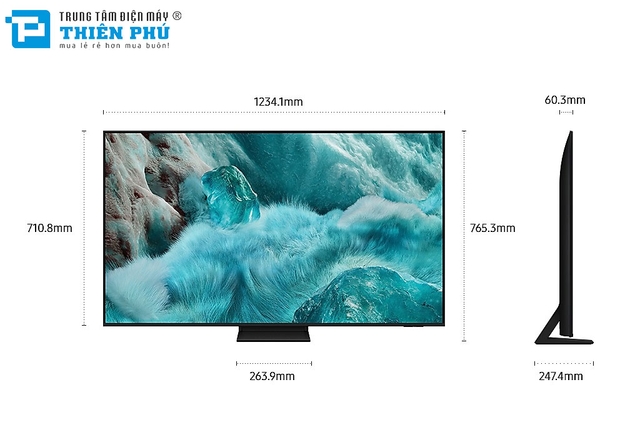 Smart Tivi Samsung QLED 55 Inch 4K Vision AI QA55Q7F5AKXXV