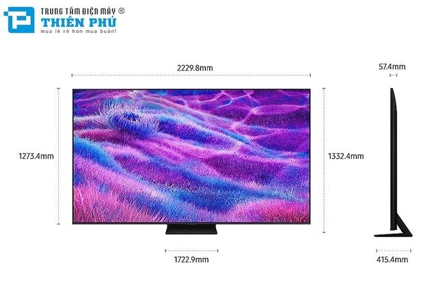 Smart Tivi Samsung NEO QLED 100 Inch 4K Vision AI QA100QN80FKXXV