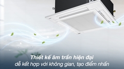 Tiết kiệm năng lượng, làm mát nhanh với điều hòa âm trần Panasonic 36000btu S-36PU1H5B/U-36PN1H8